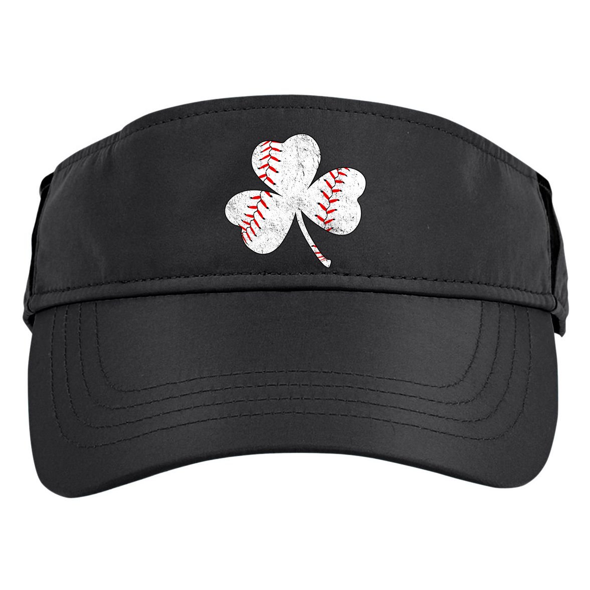 Shamrock Clover Leaf Baseball Adult Drive Performance Visor