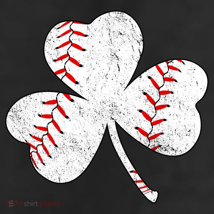 Shamrock Clover Leaf Baseball 11oz C Handle Ceramic Mug
