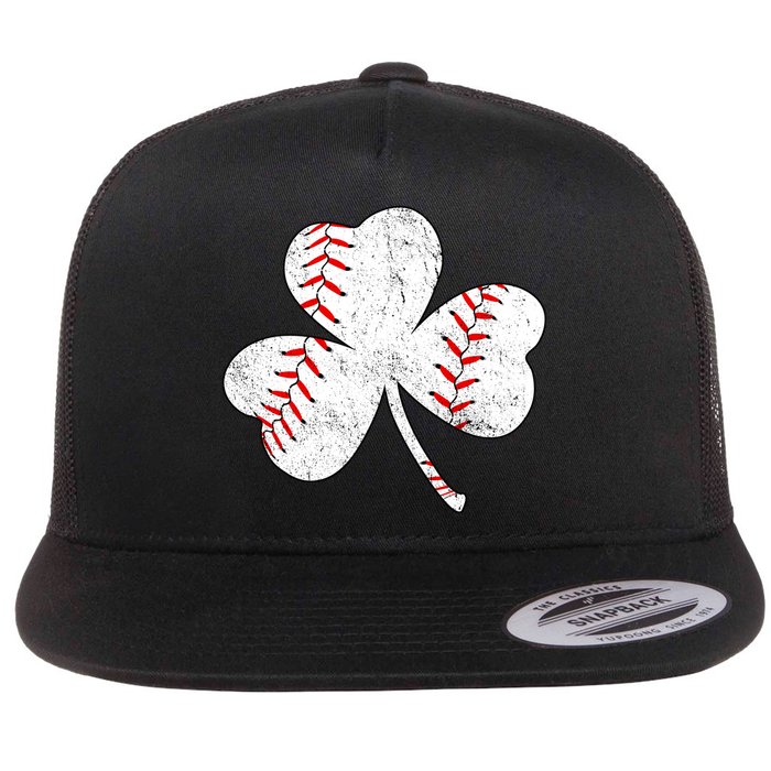 Shamrock Clover Leaf Baseball Flatbill Hat