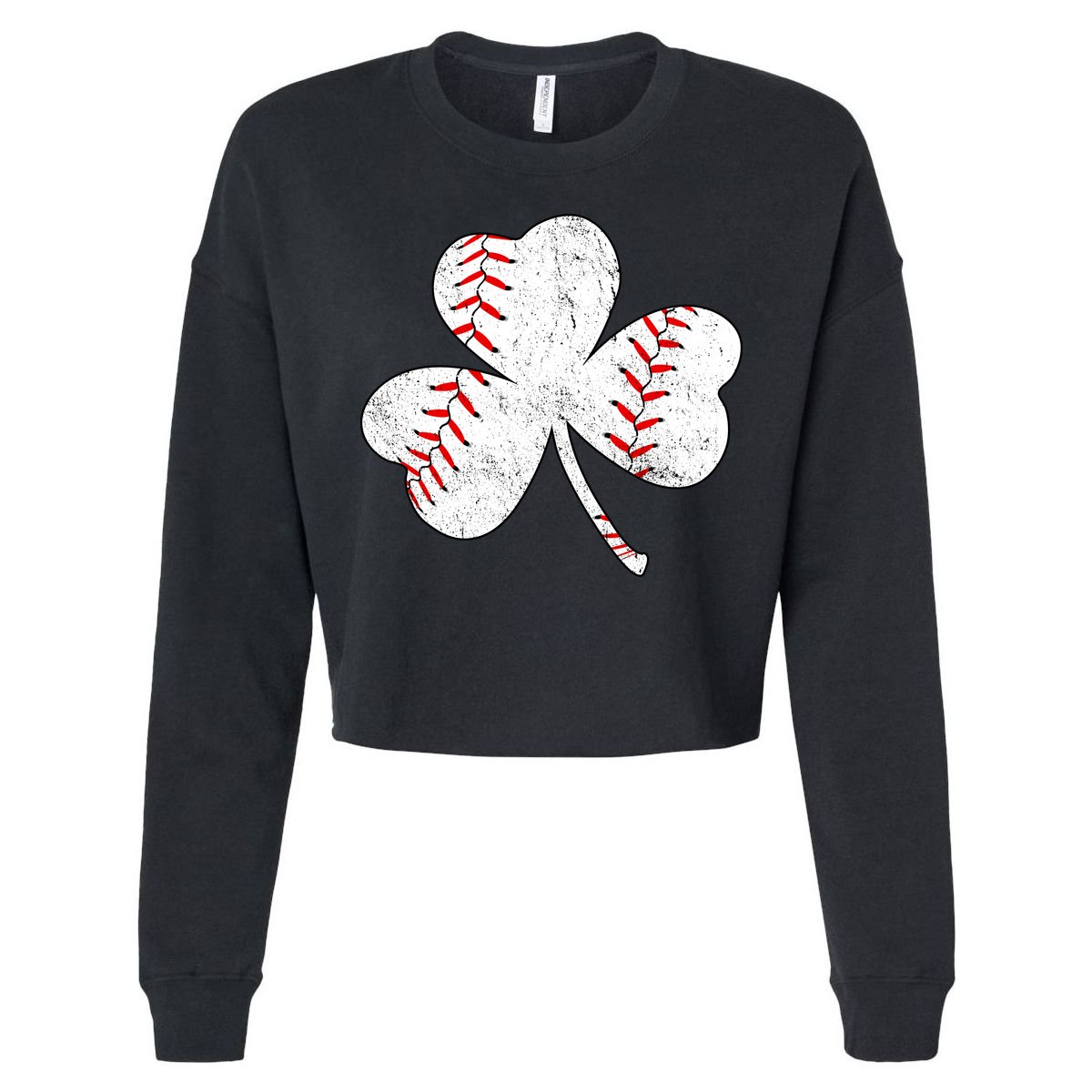 Shamrock Clover Leaf Baseball Cooling Performance Long Sleeve Crew