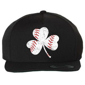 Shamrock Clover Leaf Baseball Wool Snapback Cap