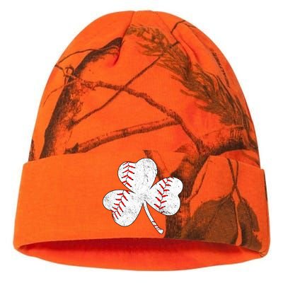 Shamrock Clover Leaf Baseball Kati Licensed 12" Camo Beanie