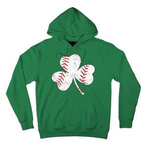 Shamrock Clover Leaf Baseball Tall Hoodie