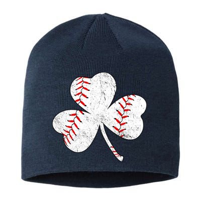 Shamrock Clover Leaf Baseball Sustainable Beanie