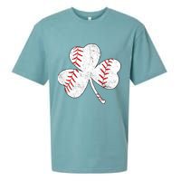 Shamrock Clover Leaf Baseball Sueded Cloud Jersey T-Shirt