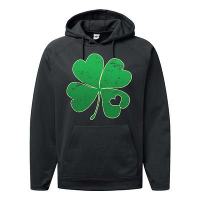 Shamrock Heart Performance Fleece Hoodie