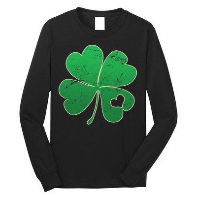 Shamrock Heart Long Sleeve Shirt