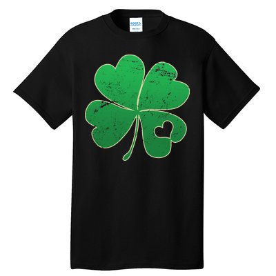 Shamrock Heart Tall T-Shirt