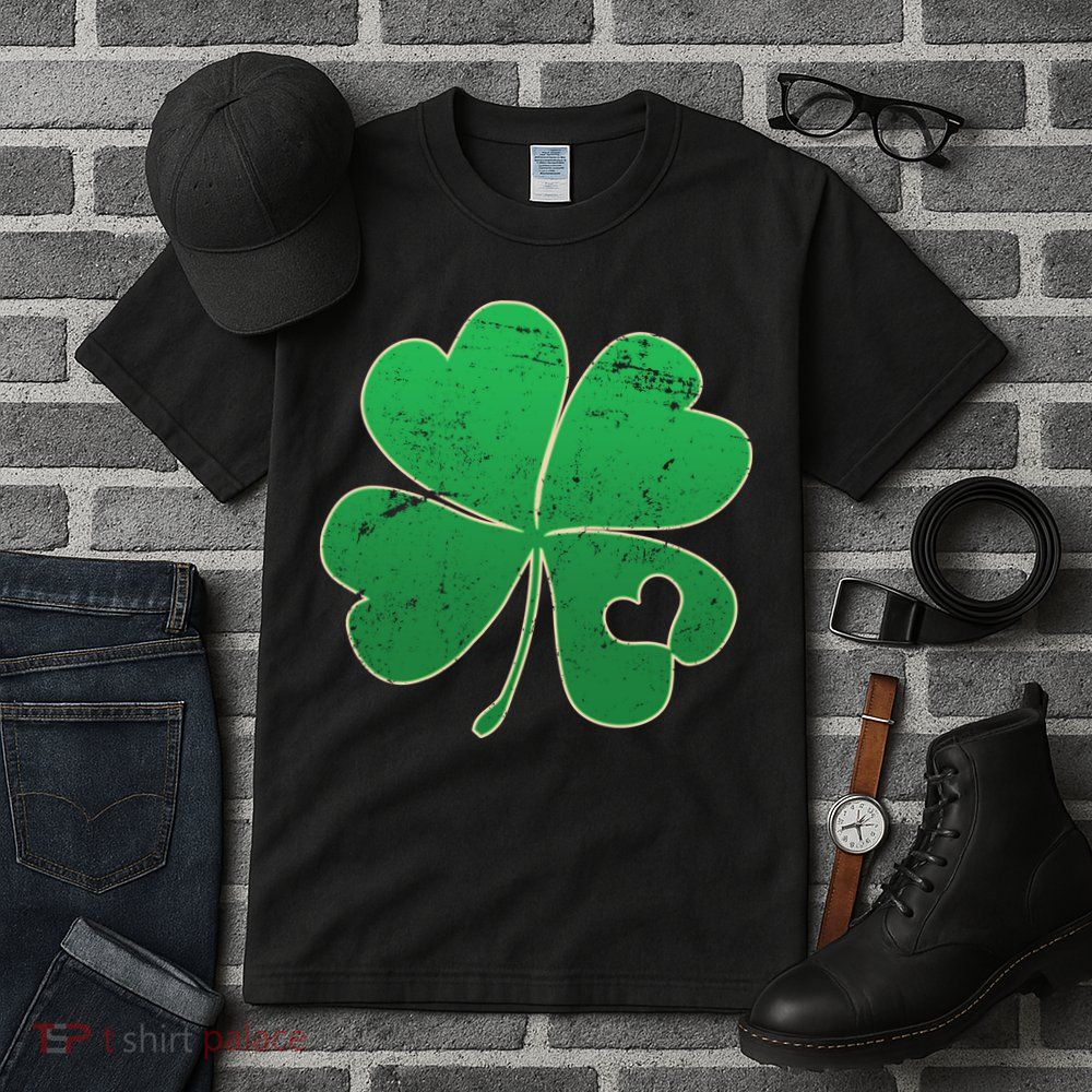Shamrock Heart Tall T-Shirt