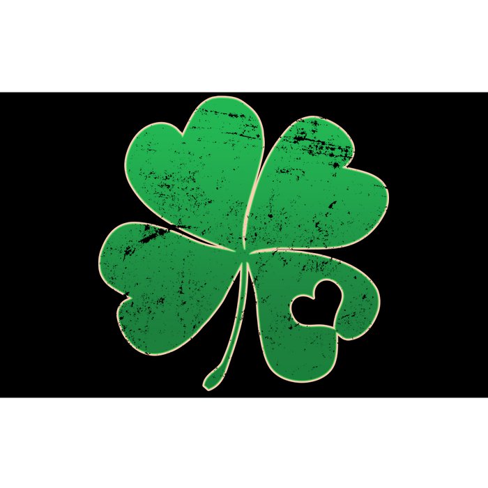 Shamrock Heart Bumper Sticker