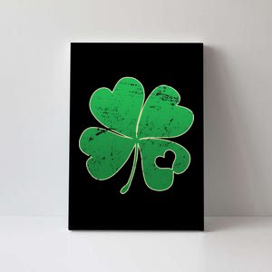 Shamrock Heart Canvas