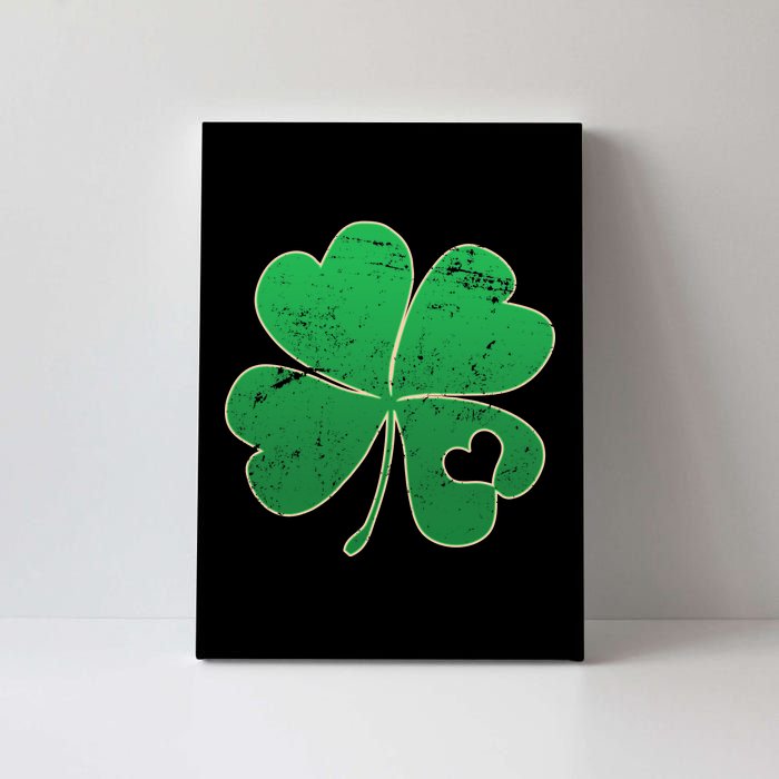 Shamrock Heart Canvas