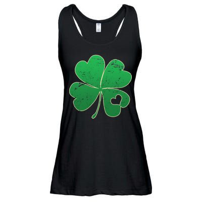 Shamrock Heart Ladies Essential Flowy Tank