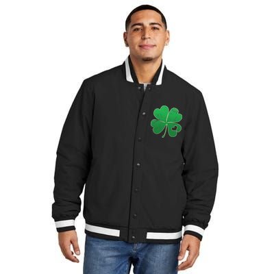 Shamrock Heart Insulated Varsity Jacket