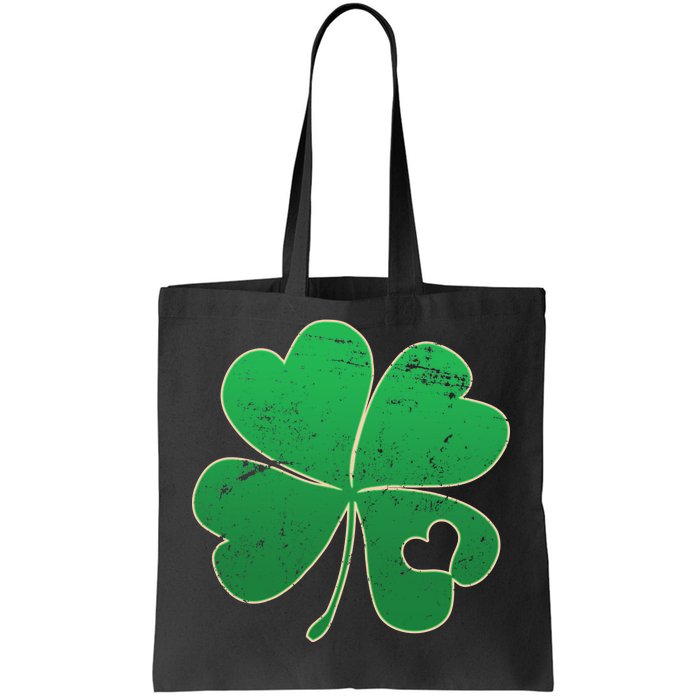 Shamrock Heart Tote Bag