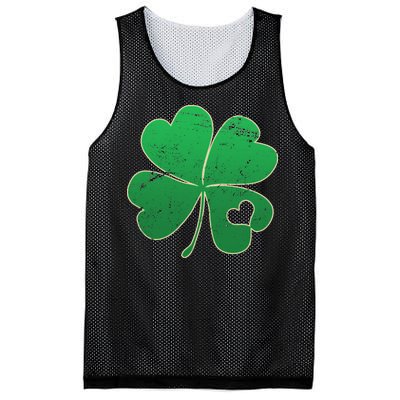 Shamrock Heart Mesh Reversible Basketball Jersey Tank