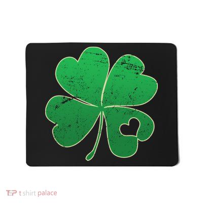 Shamrock Heart Mousepad