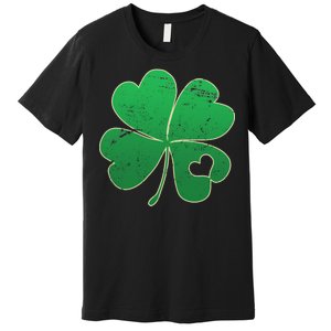 Shamrock Heart Premium T-Shirt