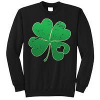 Shamrock Heart Tall Sweatshirt