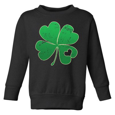 Shamrock Heart Toddler Sweatshirt