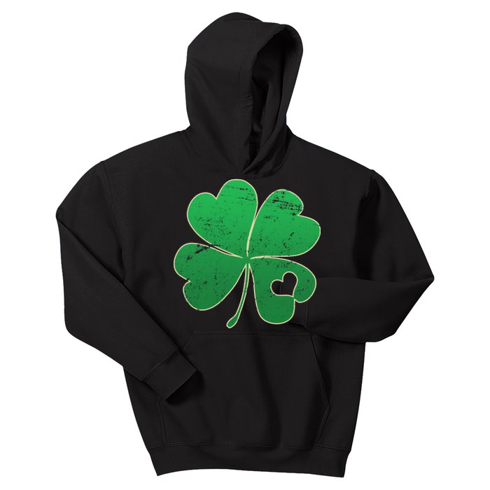 Shamrock Heart Kids Hoodie