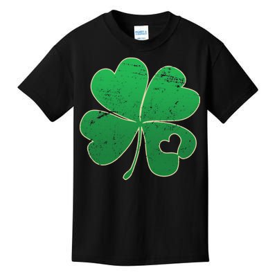 Shamrock Heart Kids T-Shirt