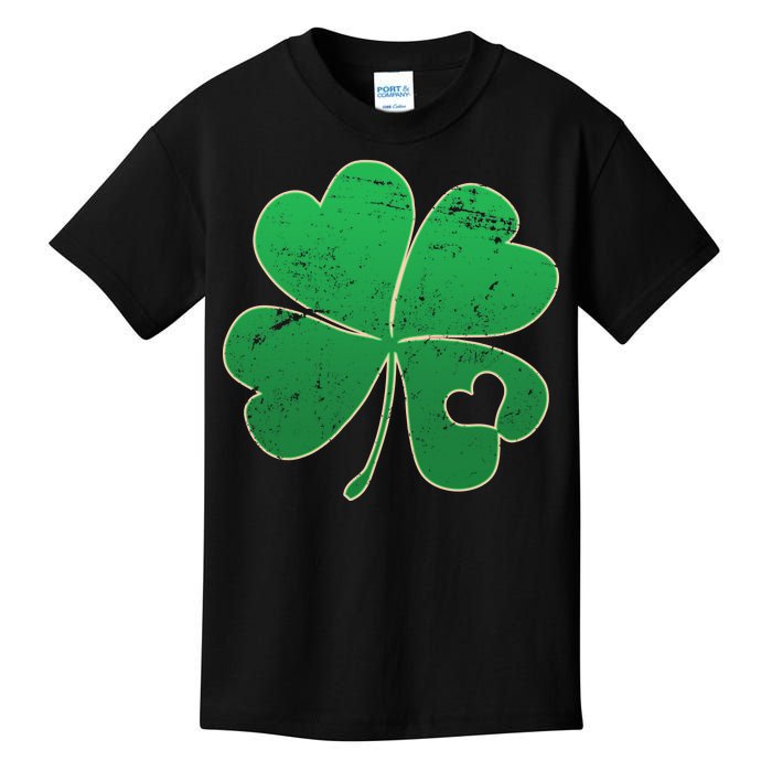 Shamrock Heart Kids T-Shirt