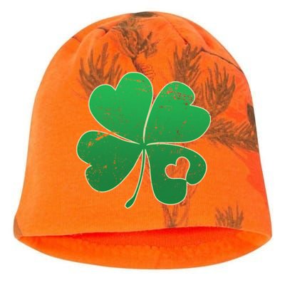 Shamrock Heart Kati - Camo Knit Beanie