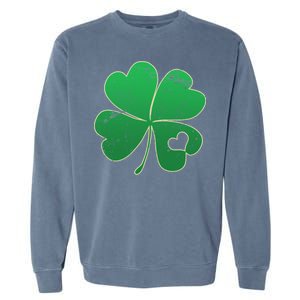 Shamrock Heart Garment-Dyed Sweatshirt