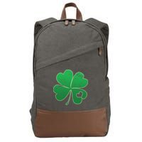 Shamrock Heart Cotton Canvas Backpack