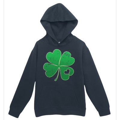 Shamrock Heart Urban Pullover Hoodie