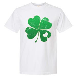 Shamrock Heart Garment-Dyed Heavyweight T-Shirt