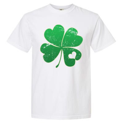 Shamrock Heart Garment-Dyed Heavyweight T-Shirt