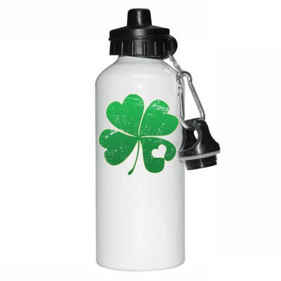 Shamrock Heart Aluminum Water Bottle