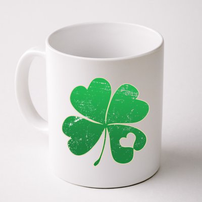 Shamrock Heart Coffee Mug