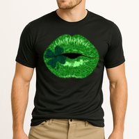 Shamrock Irish Clover Lips Performance Shirt