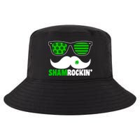 Shamrockin' Mustach Glasses Shamrock Cool Comfort Performance Bucket Hat