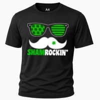 Shamrockin' Mustach Glasses Shamrock Performance Shirt