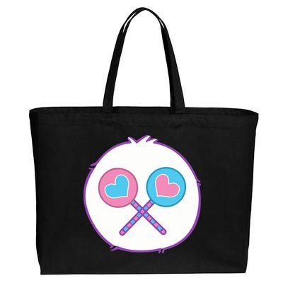 Share Bear Halloween Costume Cotton Canvas Jumbo Tote