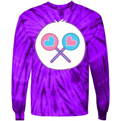 Share Bear Halloween Costume Tie-Dye Long Sleeve Shirt