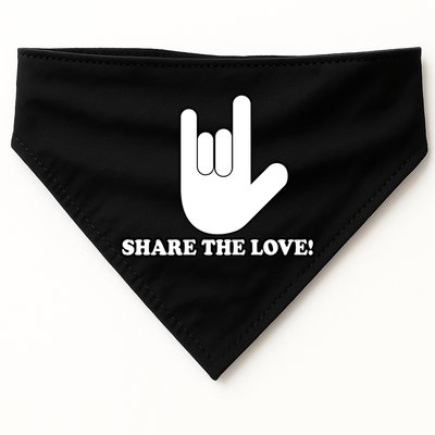 Share The Love USA-Made Doggie Bandana