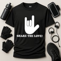 Share The Love Cooling Performance Crew T-Shirt