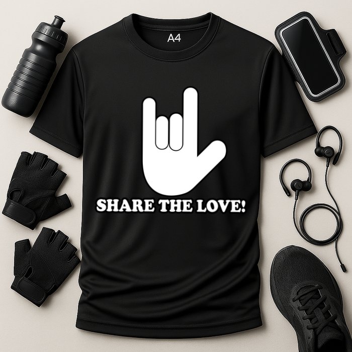Share The Love Cooling Performance Crew T-Shirt