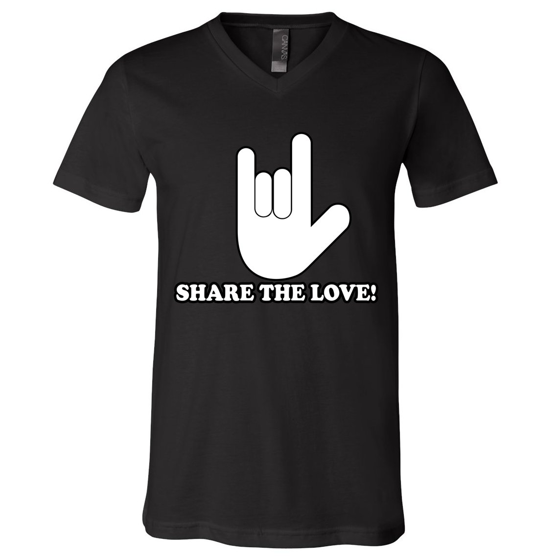 Share The Love V-Neck T-Shirt