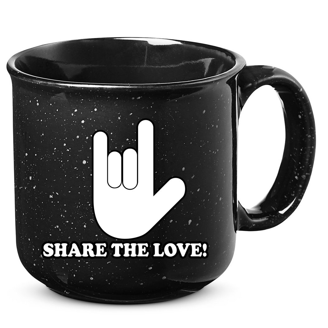 Share The Love 15oz Campfire Ceramic Mug