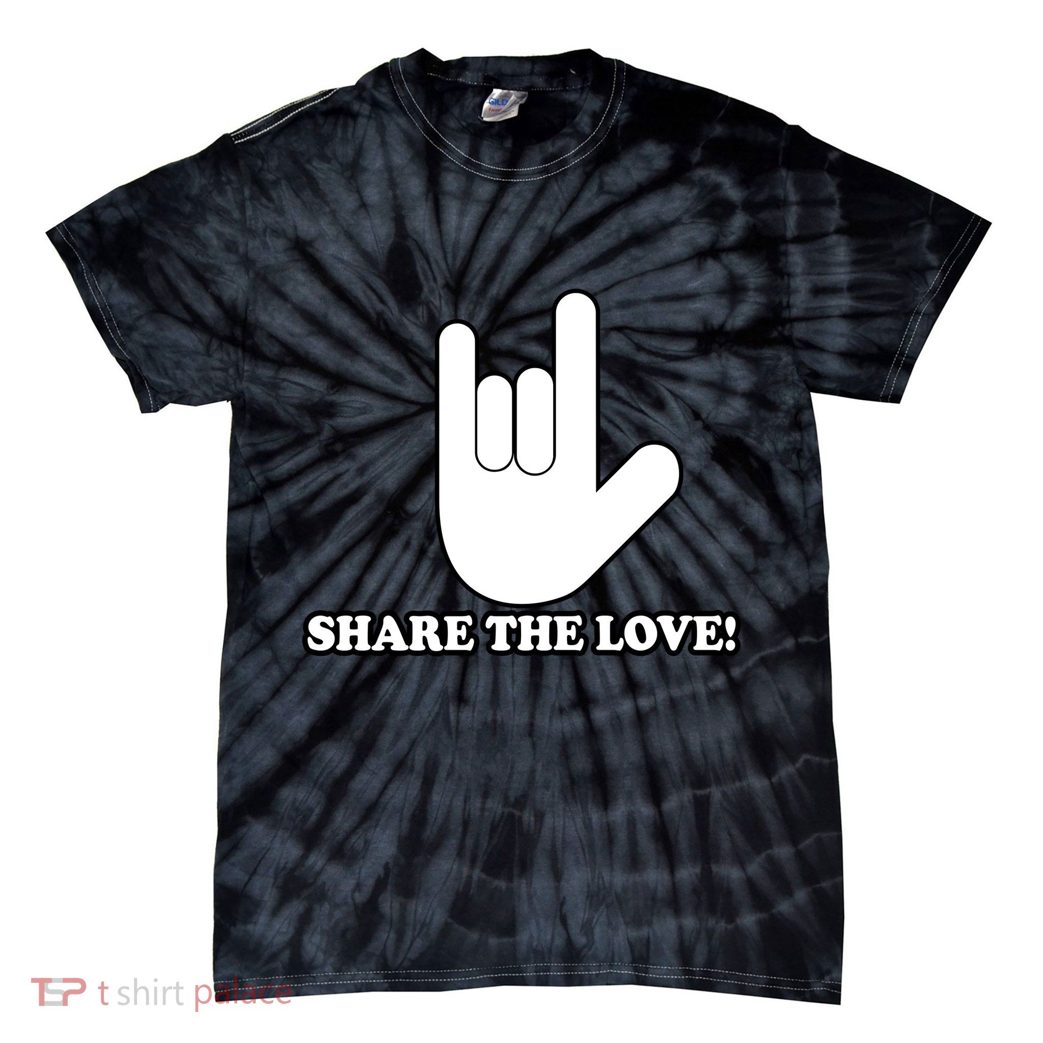 Share The Love! Tie-Dye T-Shirt