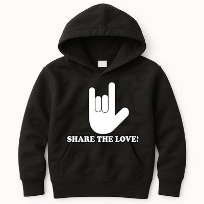 Share The Love Kids Hoodie