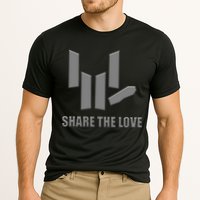 Share the Love Sign Language  Cooling Performance Crew T-Shirt