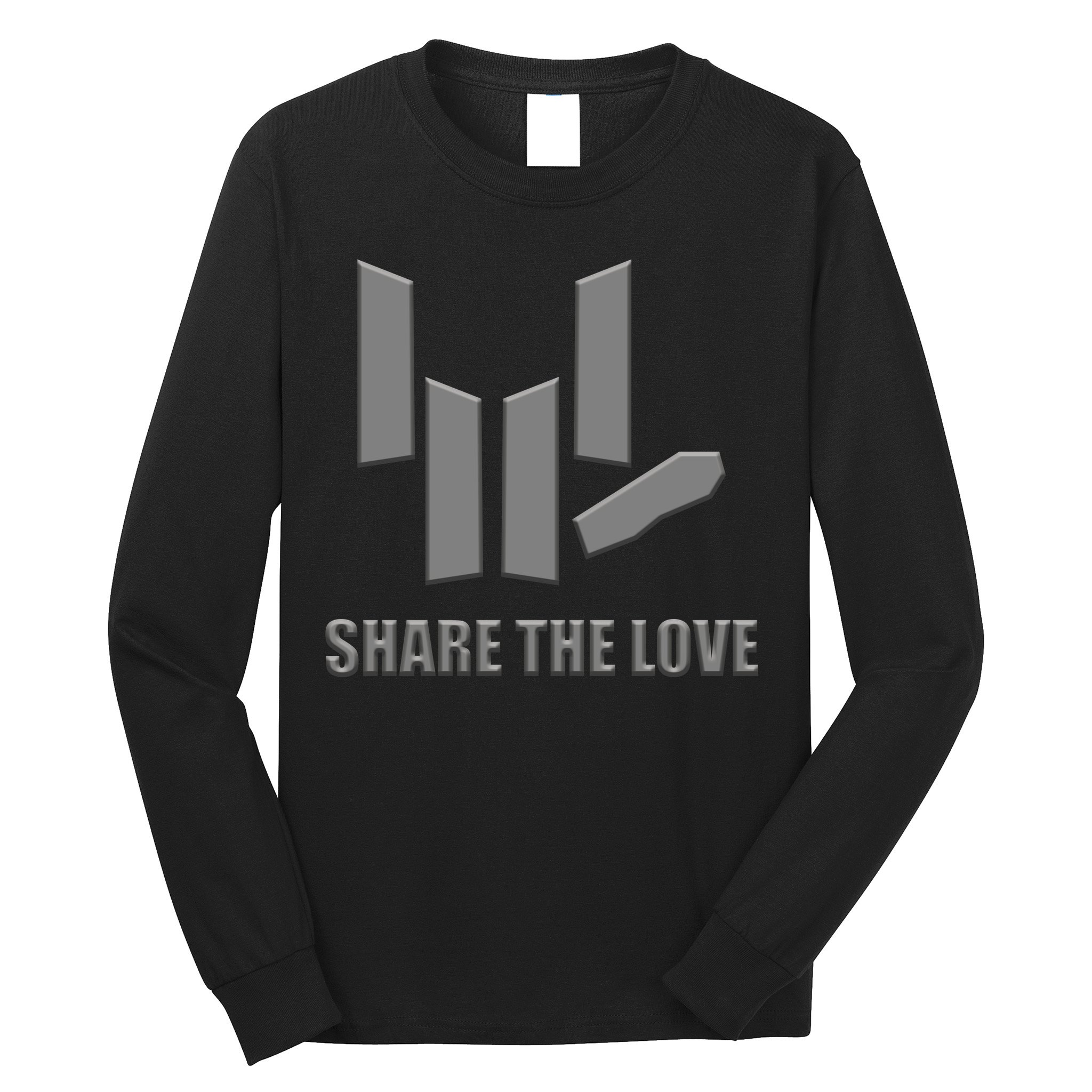 Share the Love Sign Language  Long Sleeve Shirt