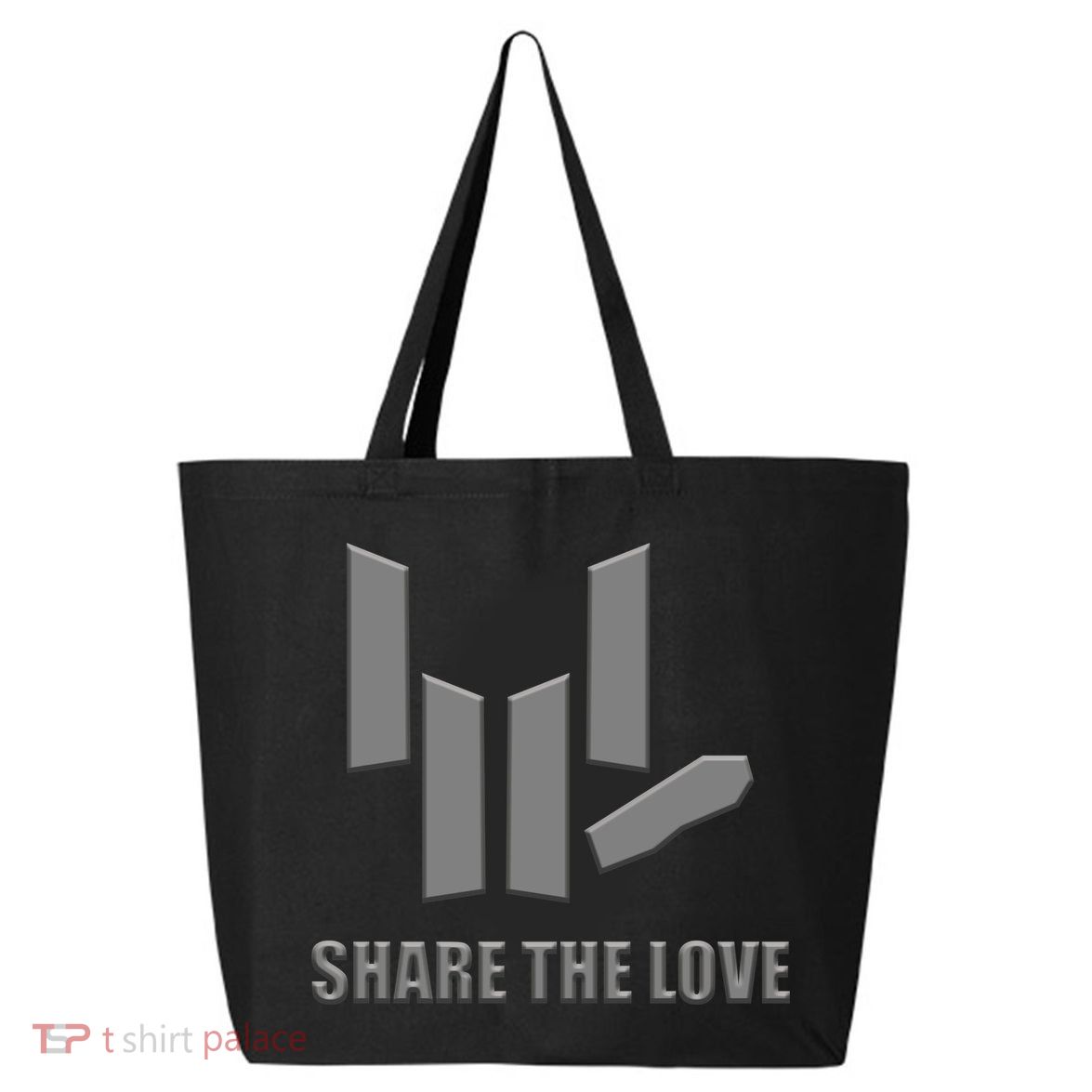 Share the Love Sign Language  25L Jumbo Tote
